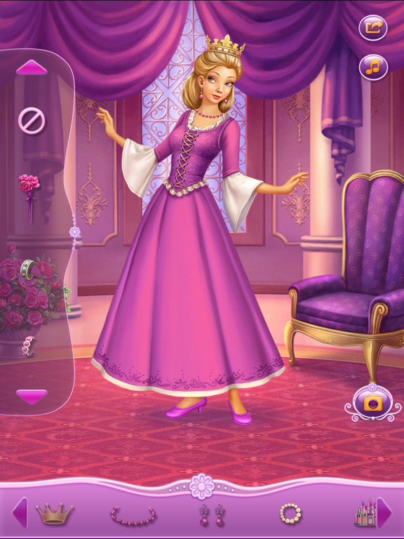 Screenshot #5 pour Dress Up Rapunzel