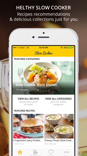 ‎Healthy Slow Cooker Recipes | cook and learn guide Screenshot