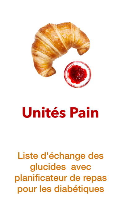 Screenshot #1 pour Unités de Pain: Info Glucides