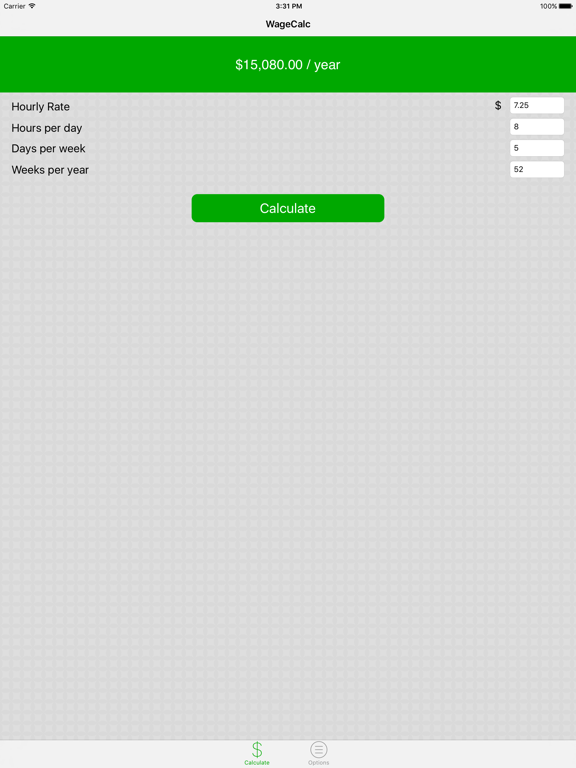 Screenshot #4 pour WageCalc