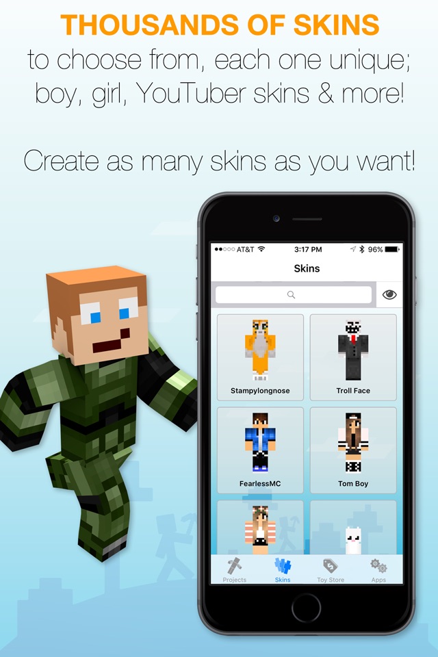 Skin Creator Free For Minecraft Game Textures screenshot 3