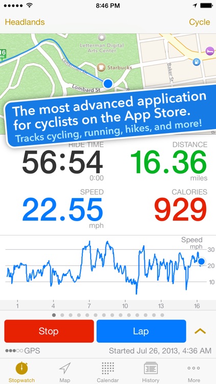 Cyclemeter GPS - Cycling, Running, Mountain Biking