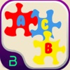 Preschool and kindergarten kids Puzzle game-Animated Puzzle Adventure with fruits and veg flashcards