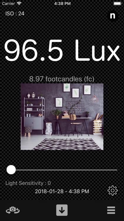 Light Meter - Brightness Calc