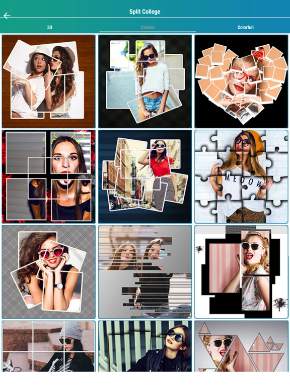 Screenshot #5 pour Split Collage Maker