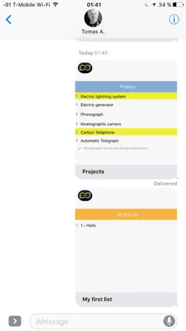 Game screenshot Loopy Lists for iMessage apk