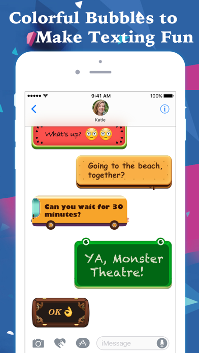 FancyBubble - Text and Emoji Themes for iMessageのおすすめ画像2