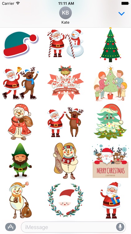 Merry Christmas Stickers Pack screenshot-3