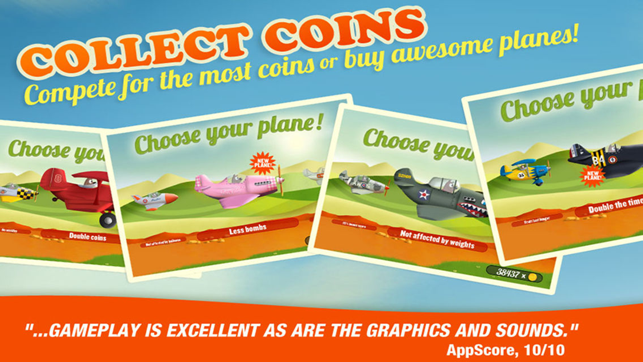 ‎Tiny Plane Infinite Sky Racing Screenshot