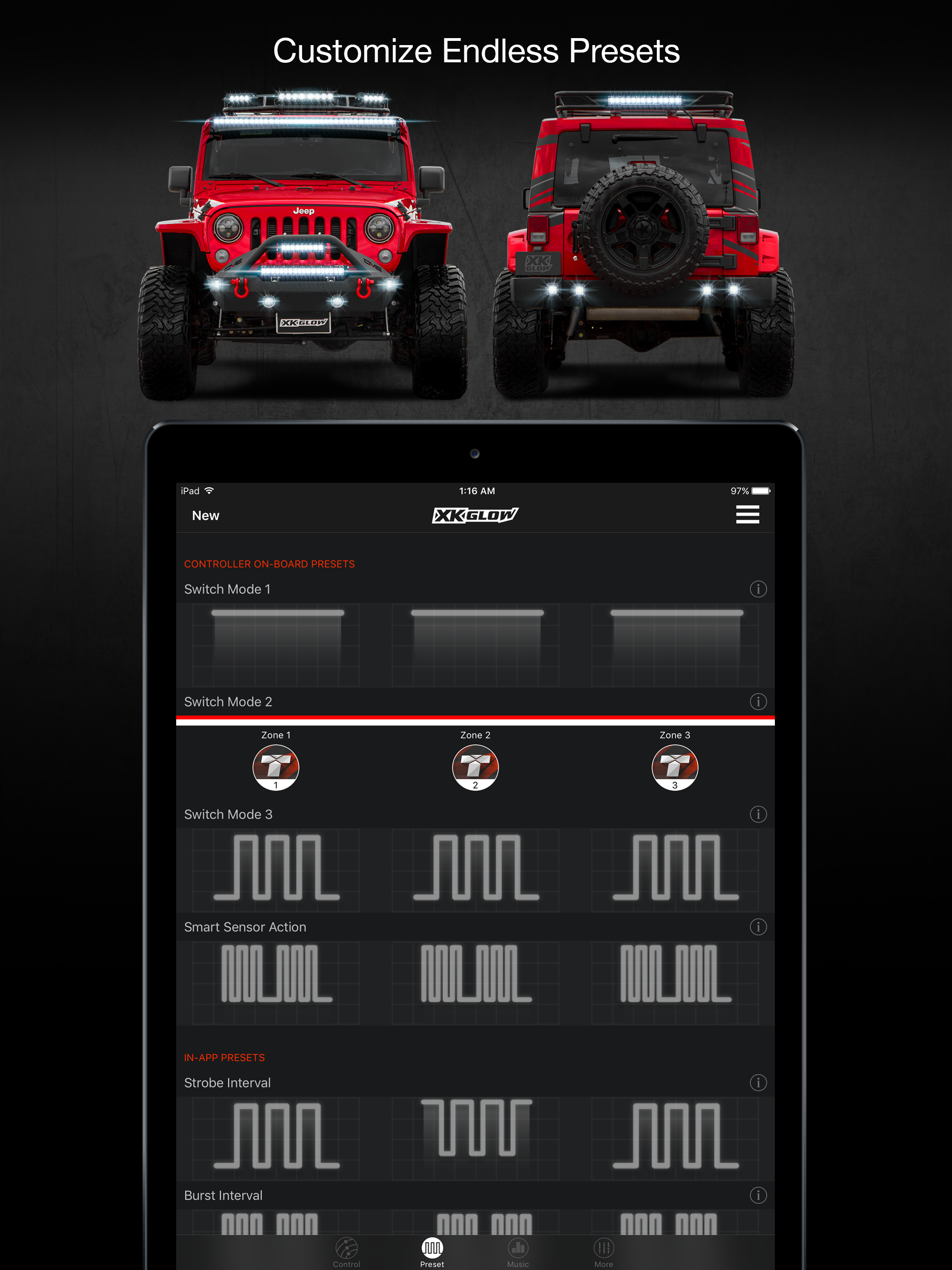 XK TITAN - LED Light App Controller
