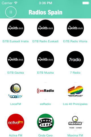 Radios España (Radio Spain FM) - Cadena Dial Rock screenshot 2