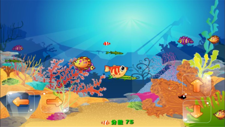 大鱼吃小鱼经典美丽版－深海小鱼成长历程－小鱼慢慢变大主宰海底