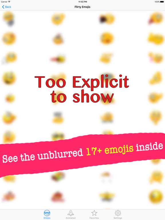 Screenshot #4 pour Emoticons Keyboard Pro - Adult Emoji for Texting