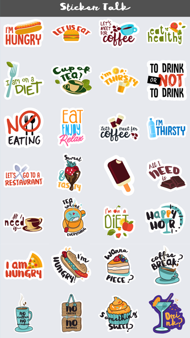 Sticker Talk: Funny Pun Stamps screenshot 3