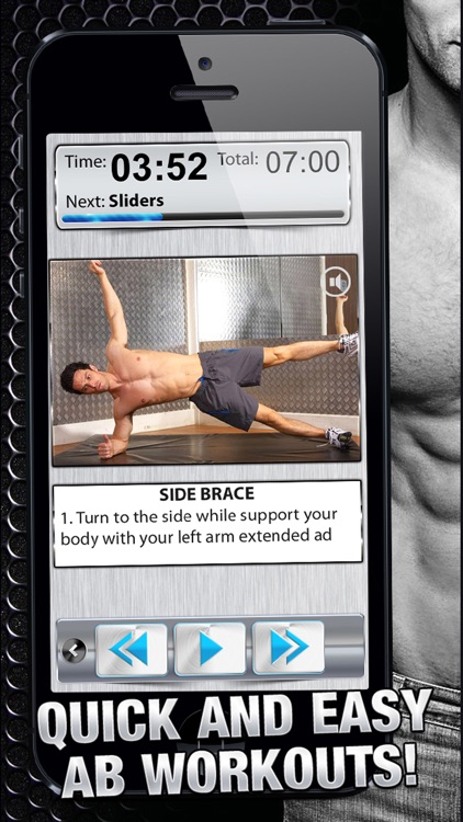 Ab Workout X FREE+ Six-Pack Core Abdomen Exercises screenshot-0
