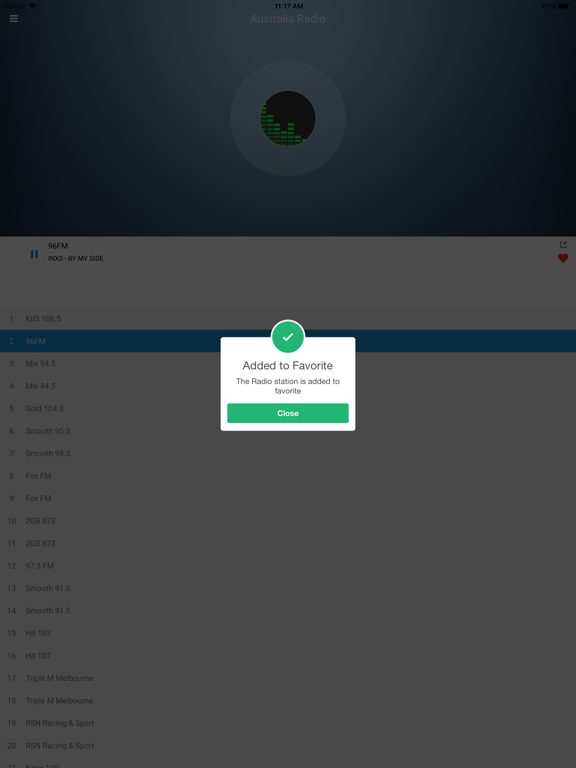 Australia Radio: Australian FM iPad screenshot