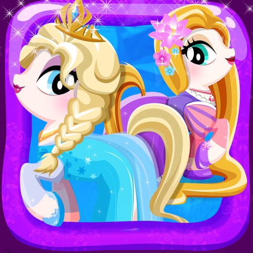 Princess Pony Girls Dress Up 2 – Little Pet Beauty Makeover Games for Free Icon