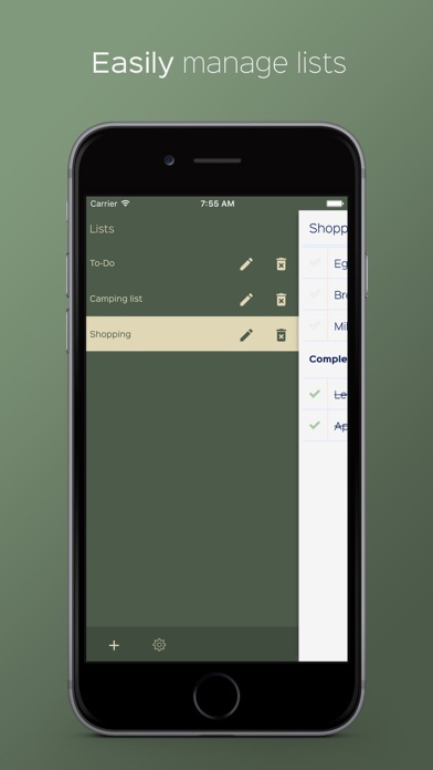 Screenshot #2 pour Simple-Checklist