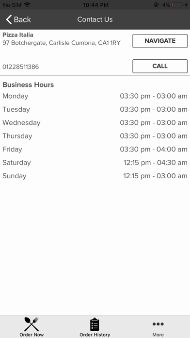 How to cancel & delete Pizza Italia Carlisle from iphone & ipad 3
