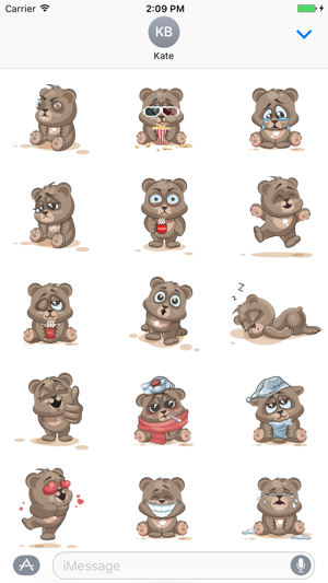 Sticker Me: Funny Bear(圖2)-速報App