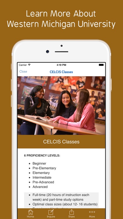 WMICH CELCIS Student App