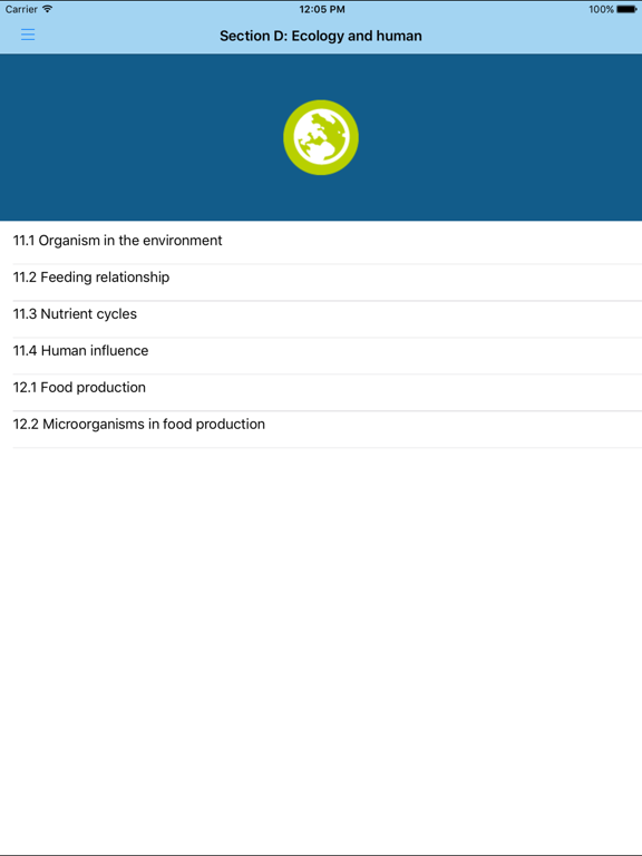 Screenshot #6 pour NTK IGCSE Biology