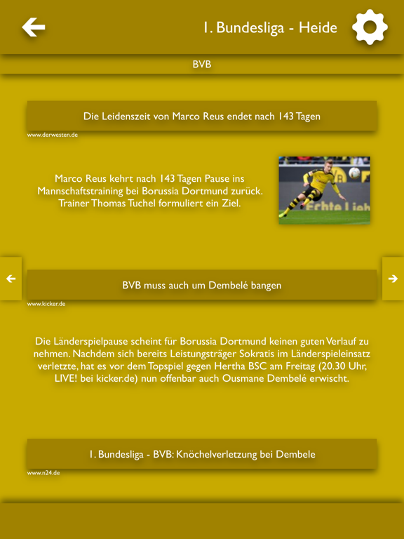Screenshot #5 pour ATN - Alle Nachrichten für Borussia Dortmund