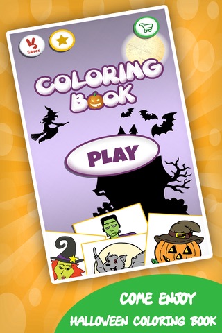 Coloring book : Draw Halloween screenshot 4