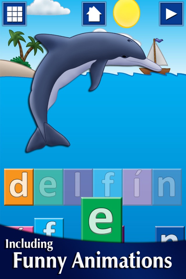 Spanish First Words with Phonics screenshot 4