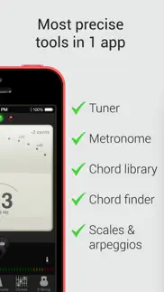 guitartoolkit - tuner, metronome, chords & scales iphone screenshot 2