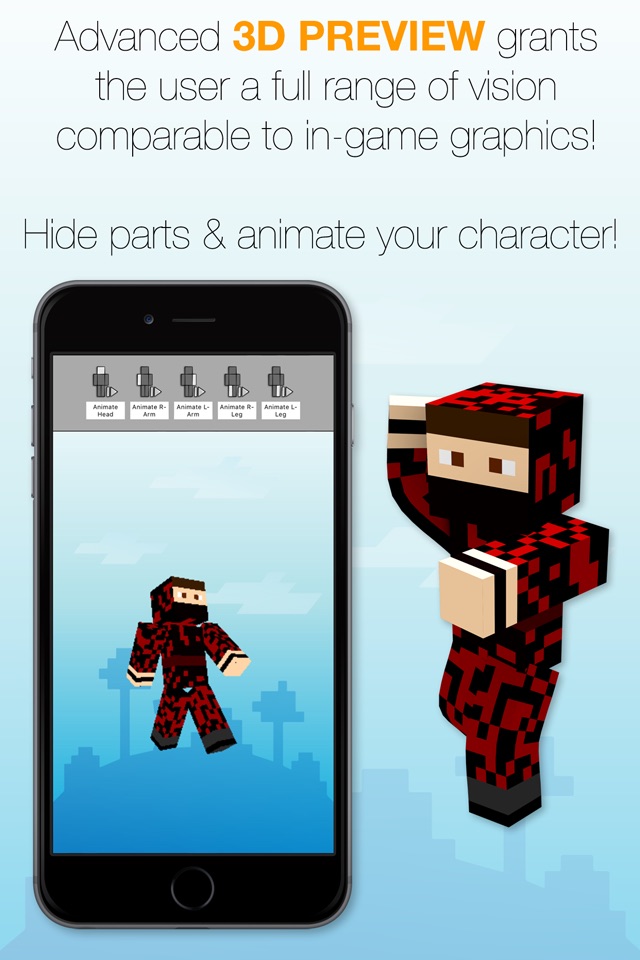 Best Skins Creator Pro - for Minecraft PE & PC screenshot 4