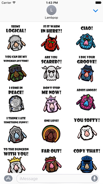 Lambpop Stickers