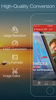 photo to pdf converter iphone screenshot 1