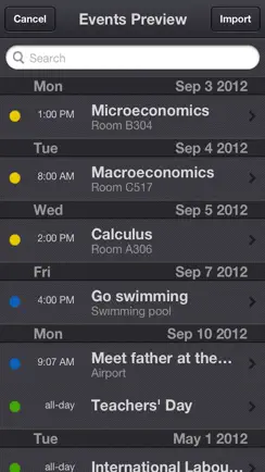 XCalendar - Calendar in Excel iPhone image 4