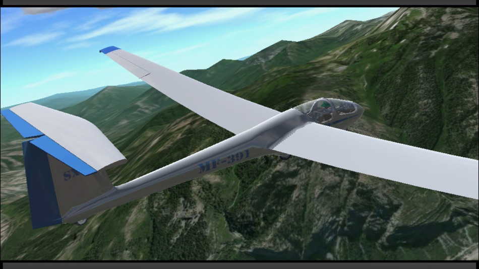 #5. Xtreme Soaring 3D - II - Sailplane Simulator (iOS) Podle: PNTK, Inc.