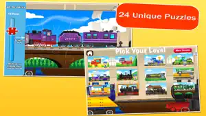 Locomotives: Train Puzzles for Kids screenshot #4 for iPhone