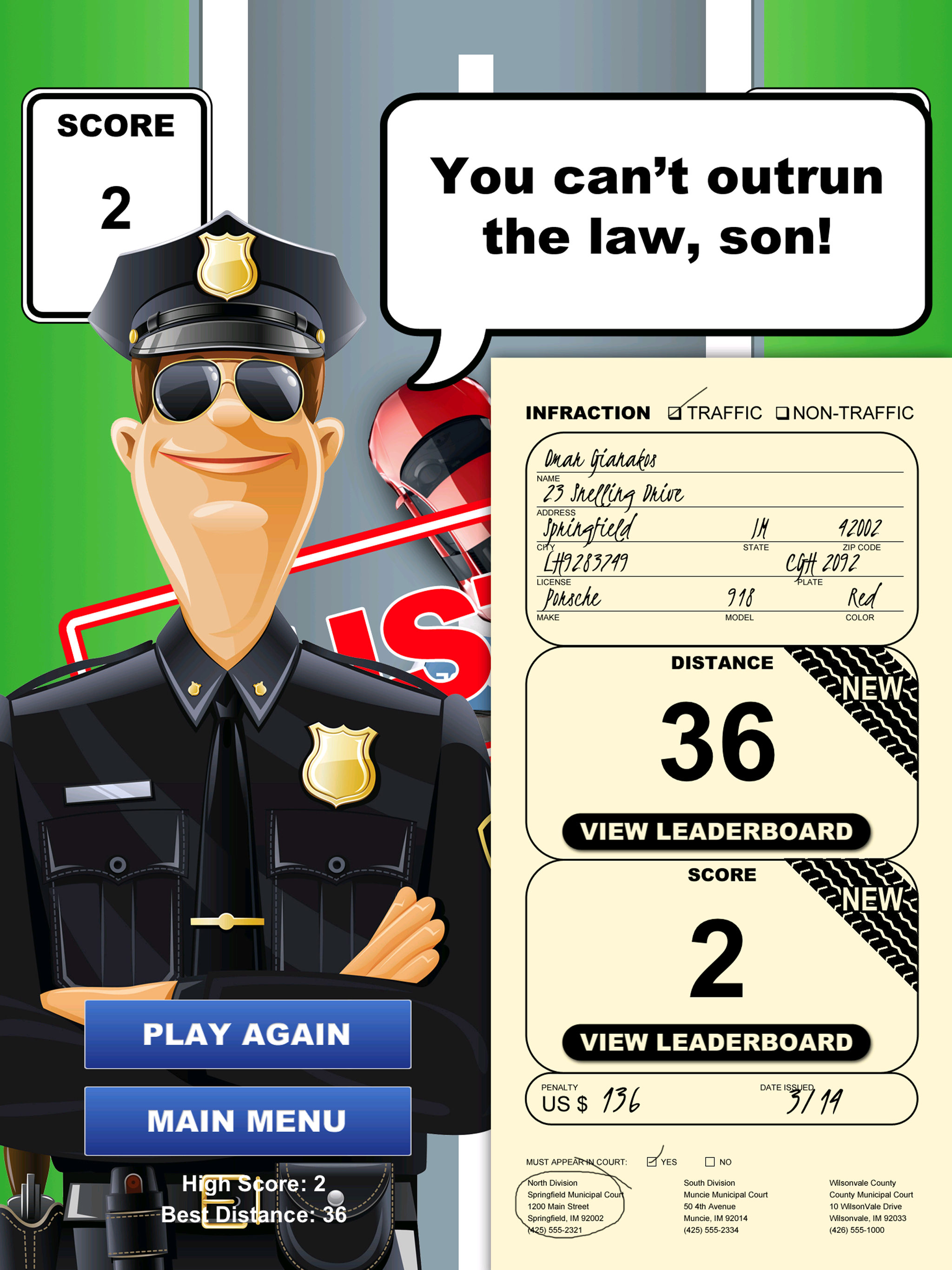 Speed Trap: Can't Catch Me
