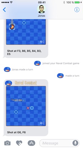 Naval Combat for iMessageのおすすめ画像1