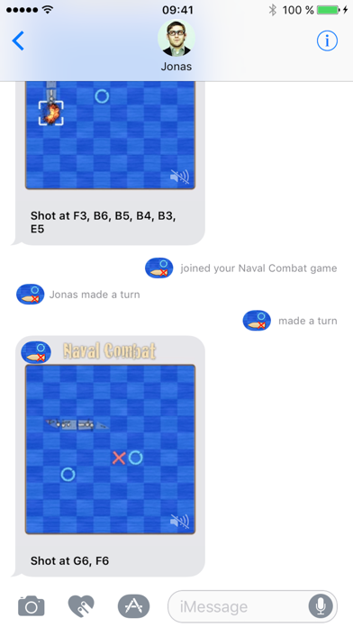 Naval Combat for iMessage screenshot 1