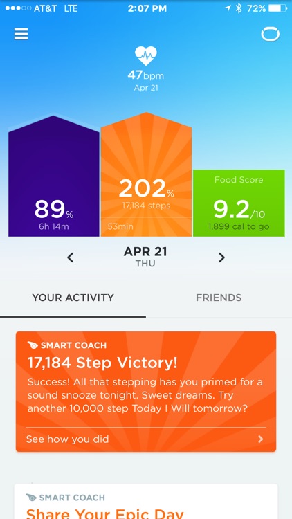UP® – Smart Coach for Health screenshot-0
