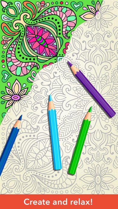 Zen Coloring Book for Adultsのおすすめ画像2