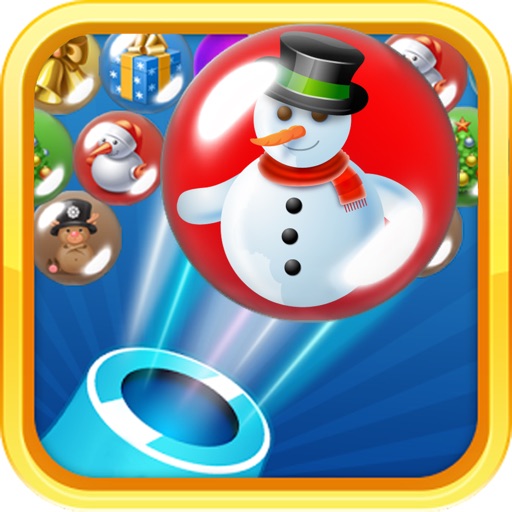 Christmas bubble shooter 2 : A seriously addictive christmas eve bubble explode adventure. icon