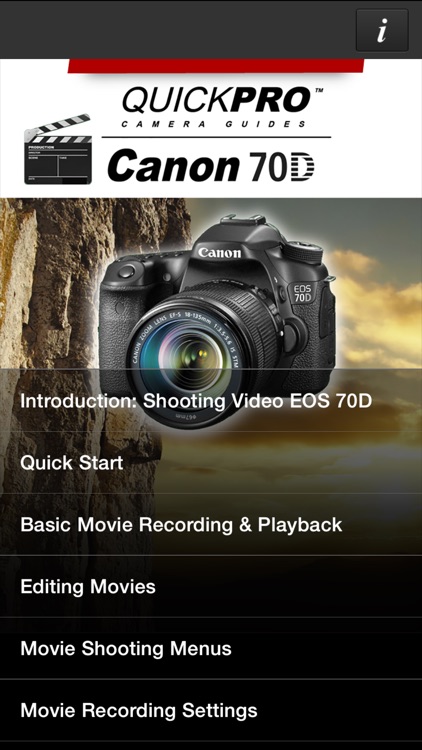 Canon 70D Shooting Video HD from QuickPro