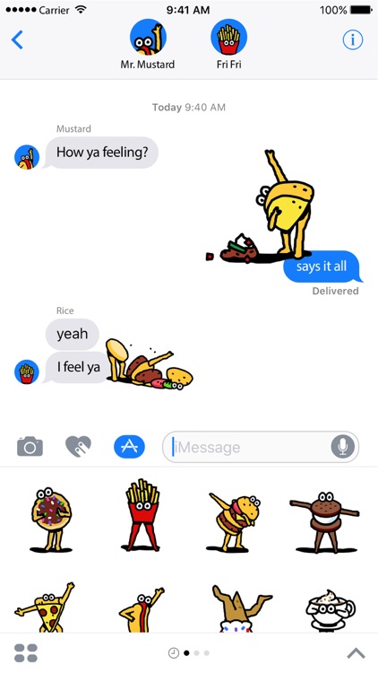 Dancing Food