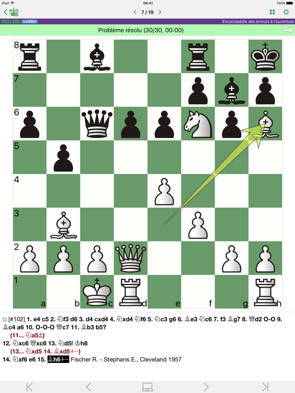 Screenshot #5 pour Erreurs d'ouverture aux échecs