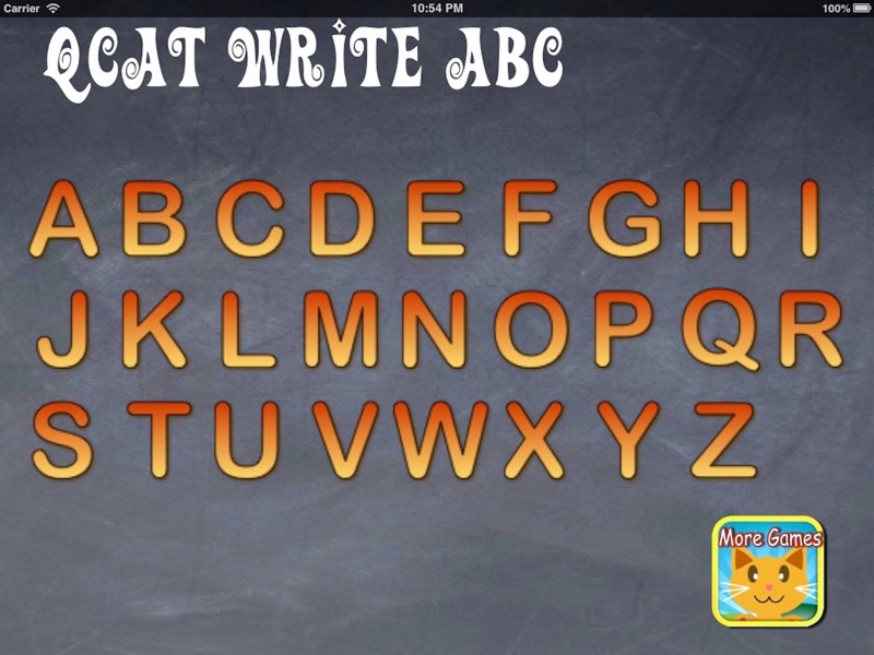 QCat -  Write alphabet ABC screenshot 5