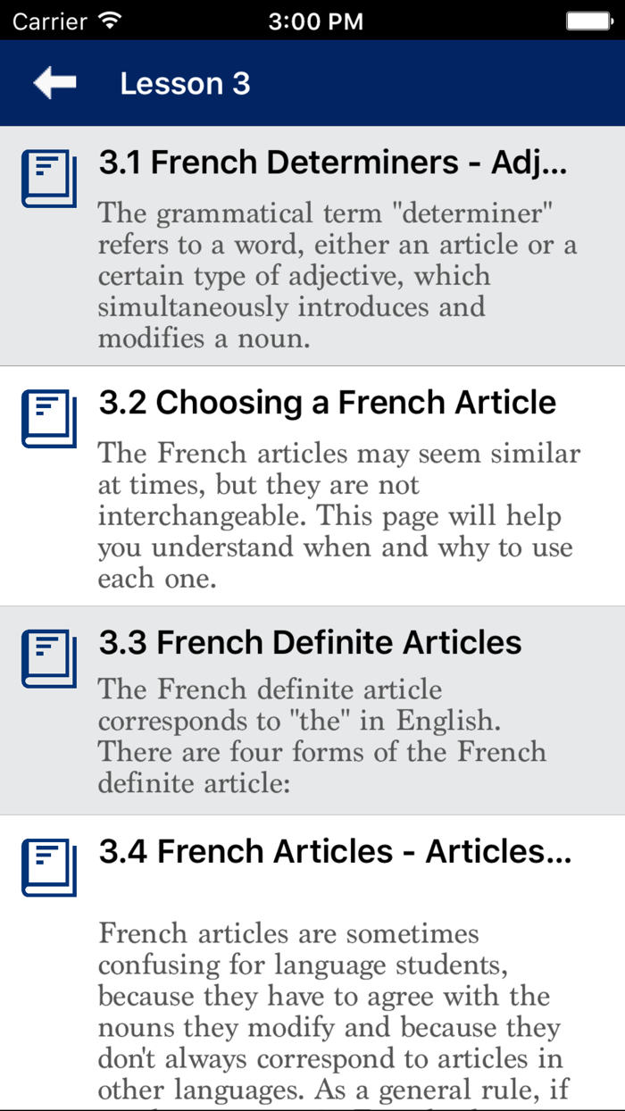 French Grammar - Improve your skill