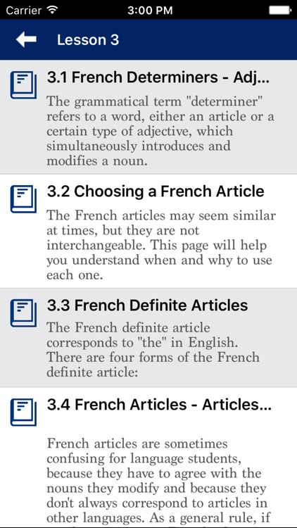 French Grammar - Improve your skill