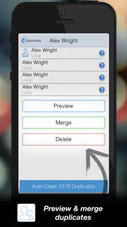 tuneup contacts iphone capturas de pantalla 2