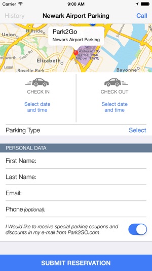 Newark Airport Parking(圖1)-速報App